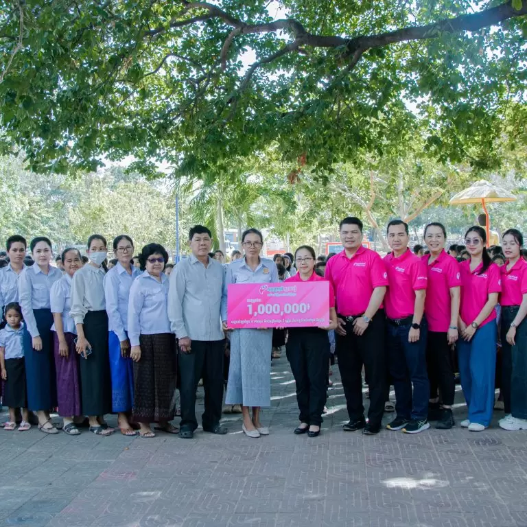 Sovannaphum Life Assurance Continues Corporate Social Responsibility (CSR) in quarter 4 Commitment to Education with Support to Chrey Loas Primary School, Kandal province