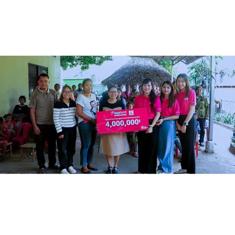 Sovannaphum Life Assurance has fulfilled its mission to support and empower women by delivering essential school supplies to the Women’s Resource Center (WRC) in Siem Reap.